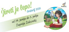Oratorij 2026 "Živeti je lepo!"